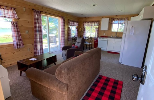 Presque Isle Resort | 3 lakefront Cottages Private beach,yard &dock. Special 20%off Aug 17 - Aug 24