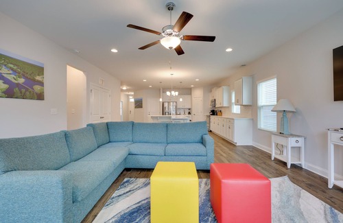 Ocean Isle Beach House | 3 Mi to Golf & Waterway: Ocean Isle Beach Retreat!