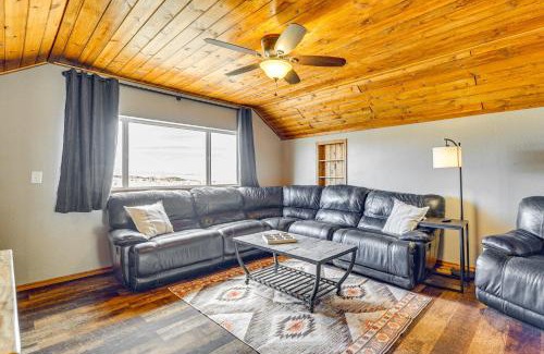 Springerville House | 3 Mi to Trails Secluded Eagar Cabin with Mtn Views!