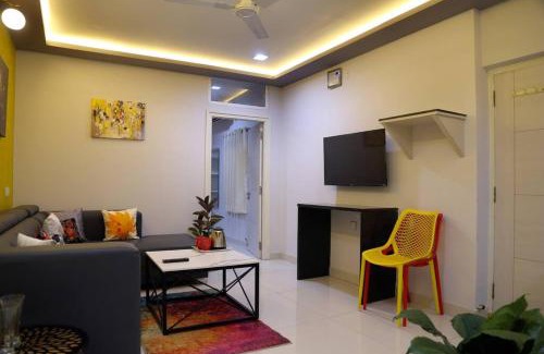 HITEC City Apartment | 3 MidTown-1BHK, Near AIG Hospital, Hitech City