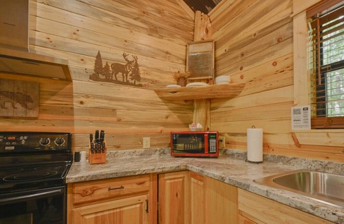 Board Camp Cabin | 3 miles on ATV to Wolf Pen Gap, Luxury Cabin slp 5