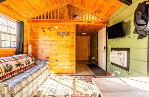 Hendersonville Cabin | {3 of 4} Cozy Cabins near DuPont State Park! Handicap Accessible! Pet Friendly!