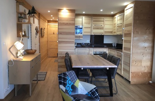 Orcieres-Merlette Apartment | 3 P. Spacious Completely renovated. Breathtaking view - Ski on foot 50 m