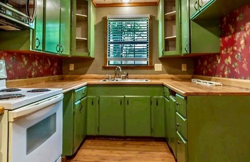 Ore City House | 3 pet-friendly cabins w/shared pool, firepit, lake access