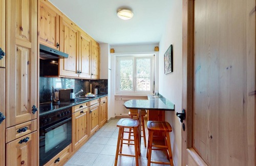 Sankt Moritz-Bad Apartment | 3-room apartment on the 4th floor.