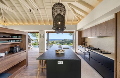 Marigot Villa | 3 rooms with lagoon and sea views