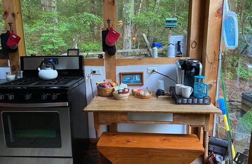 Montebello Cabin | 3 Sisters - Historic 1840 Pre-Civil War Log Cabin with sauna, hot tub & firepit!