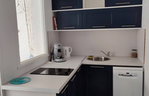Argeles Plage Apartment | 3-star air-conditioned apartment near the beach in a residence with swimming pool