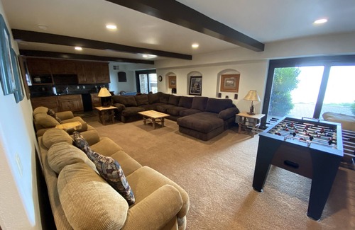 Peninsula Village House | 3 Story Lake Front Home with Dock and Beach