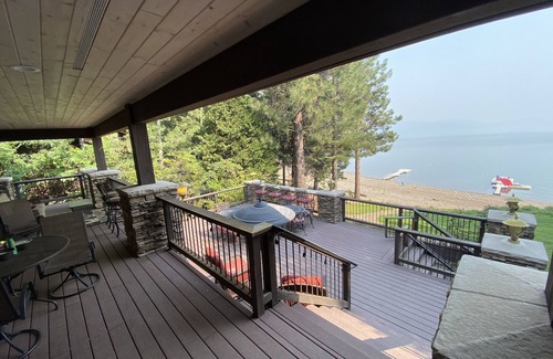 Peninsula Village House | 3 Story Lake Front Home with Dock and Beach