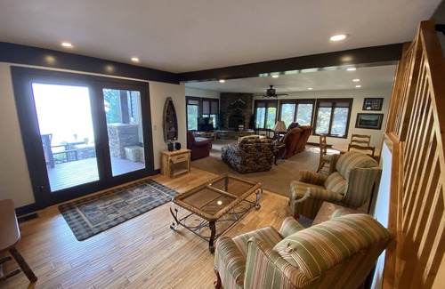 Peninsula Village House | 3 Story Lake Front Home with Dock and Beach
