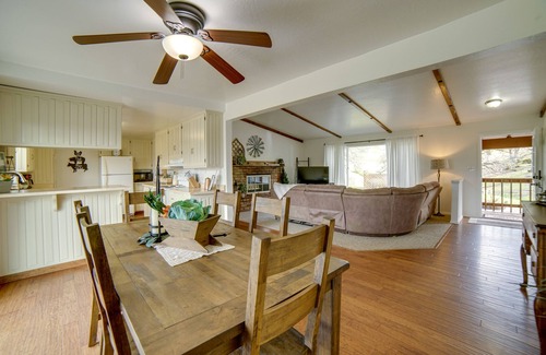 Upper Lake House | 30-Acre Witter Springs Ranch w/Barn & Views!