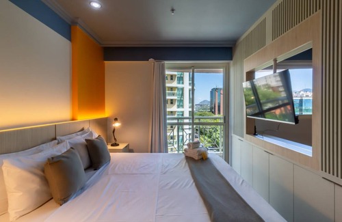 Barra da Tijuca Resort | 30 m² Private room ∙ 1 bedroom ∙ 3 guests