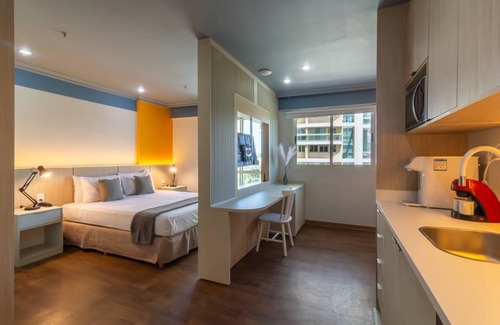 Barra da Tijuca Resort | 30 m² Private room ∙ 1 bedroom ∙ 3 guests