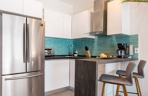 Zazil-ha Apartment | 302 - Large studio downtown 5 minutes away from the beach pet friendly