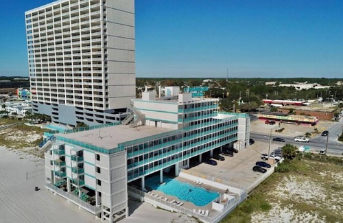 Panama City Beach Condo | 308 Beachfront Condo with Pool Sunset Views
