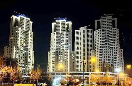 Skopje Region Apartment | 30th Floor-Skyline above a City