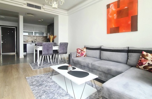 Skopje Region Apartment | 30th Floor-Skyline above a City