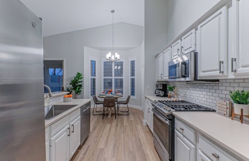 Las Sendas House | 31 Day Rental: Park View, Near Golf & Trails, Comm Htd POOL & Spa, Putt Green, Corn Hole