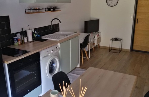 Cherbourg-en-Cotentin Apartment | 31m2 apartment with terrace in Equeudreville Hainneville near Naval Group
