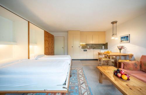 Vulpera Apartment | 3306 Charmante 1,5-Zimmer-Wohnung mit Talblick