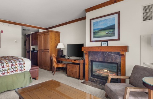 Stowe Area Cabin | #332 | Inside The Lodge At Spruce Peak | Ski in Ski Out | 3rd Floor Big Mountain Views