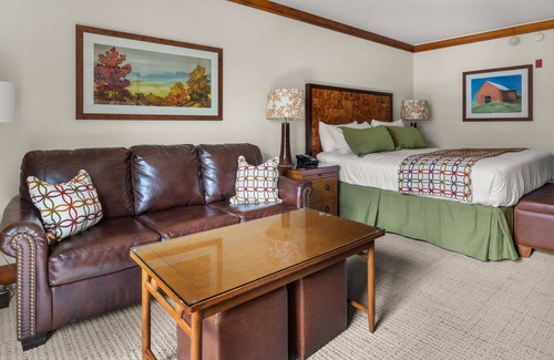 Stowe Area Cabin | #332 | Inside The Lodge At Spruce Peak | Ski in Ski Out | 3rd Floor Big Mountain Views