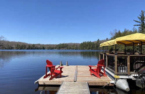 Unorganized Centre Parry Sound Ski Chalet | 340' Sand Beach,17 Beds,10 BDRM,8 WC, Spa Facility, 2,000 SF Entertainment Area