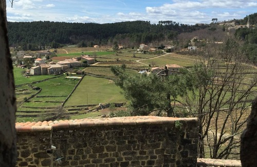 Sanilhac Cottage | 350 year-old sandstone house with a beautiful view of the valley in unspoilt nature