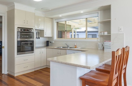 Forster House | 36 Churchill, Relax for your next family holiday in this quiet street near beautiful One Mile Beach.