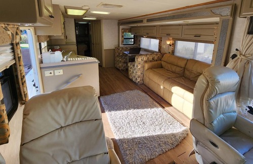 Boulder City House | 36 Foot Class A RV at Lake Mead near Vegas with Solar and Internet