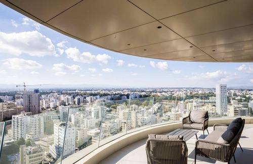 City Centre Apartment | 360 Nicosia-3 bedrooms Exclusive Panoramic View Residence