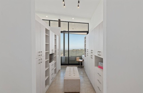 Mission Canyon House | 360 Views at Spyglass a modern masterpiece with an Infinity Pool