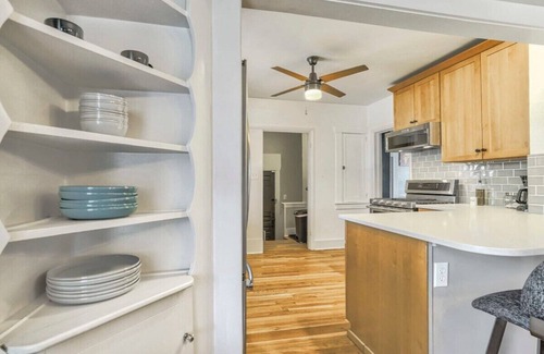Old North End House | 3BD Downtown Family Escape! Grill, Fire Pit