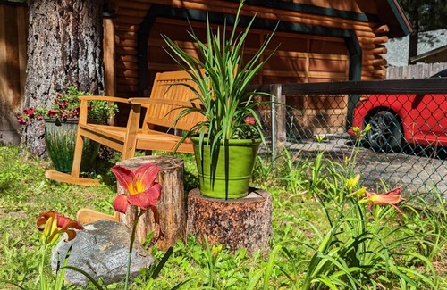 Al Tahoe Cabin | 3BD Pet-Friendly Log Cabin | Fast Wifi | Hot Tub | By Lake | Ski