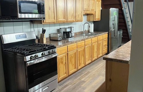 Sturgeon Lake House | 3br 2ba lake front escape + hot tub, near ATV and snowmobile trails