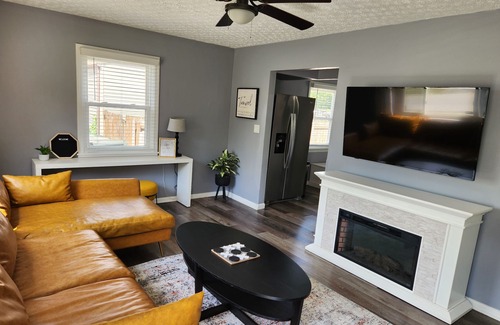 Columbus House | 3BR/2BA w/Fire Pit, Centrally Located