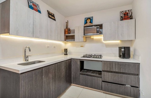 Envigado Apartment | 3BR Apt with balcony near Viva Envigado fast WiFi