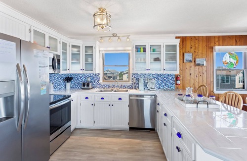 South Nags Head House | 3br Oceanfront Duplex, views, sunrise!