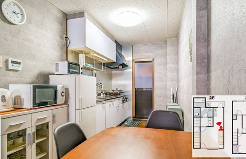 Nishinari Apartment | 3BRLivingRoom Direct KIXNambaUmeda access DT02 - Room 2/Osaka Ōsaka
