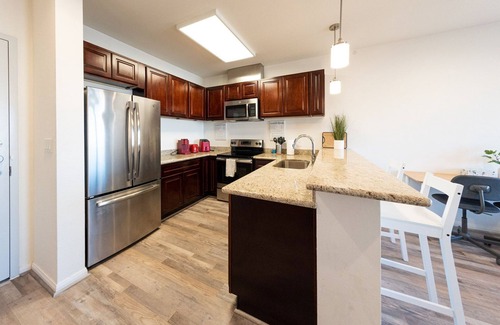 Katy Condo | 3E| Cozy One Bedroom in Gated Condo by a Lifestyle Center in Katy, TX