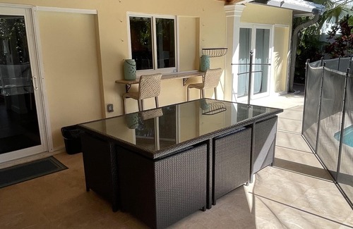 Boca Raton House | 4/3 Pool Home. Tropical, Private, Short Walk to Beach
