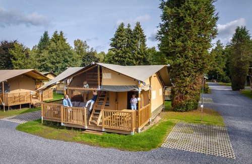 Neufchateau RV Rental | 4-6-person safari tent in the holiday park Landal Glamping Neufchâteau