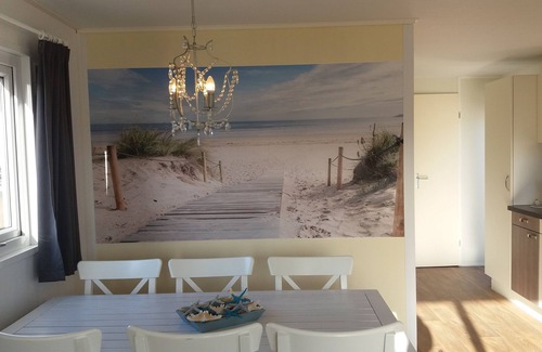 Petten Ski Chalet | 4. Beachhouse, 1km from Sea, Camping, Swimming Pool, Playground