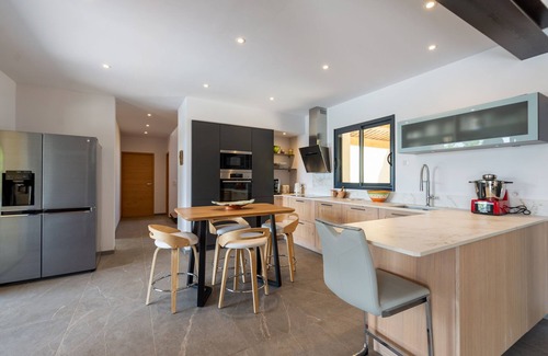 Viens Villa | 4 Bed, 12m Pool, Incredible Views, 5 min Walk to Village, Underfloor Cooling