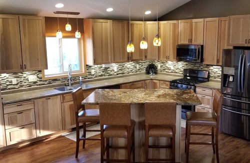 Chippewa County House | 4 Bedroom 2 Bath Lodge overlooking river bottoms with fabulous views