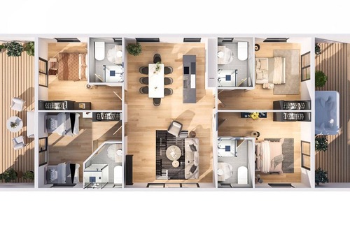 Goole Cabin | 4 bedroom accommodation in Spaldington