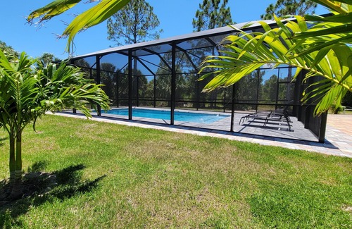 North Port House | 4 Bedroom Heated Pool Home Oasis !