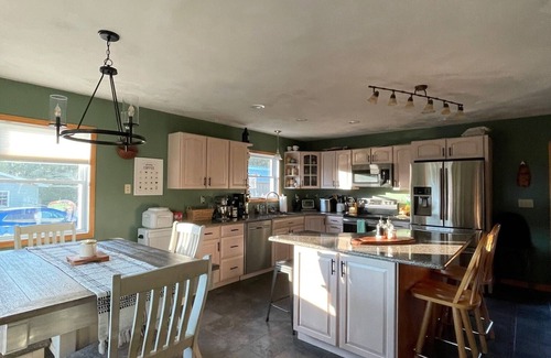 De Ruyter House | 4-bedroom house on DeRuyter Lake with WiFi, Fitness room, AC and Hot Tub!