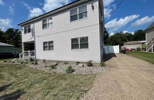 De Ruyter House | 4-bedroom house on DeRuyter Lake with WiFi, Fitness room, AC and Hot Tub!